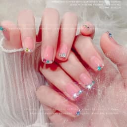 12 Grids Box Set Mix Color Mini Rhinestone And Small Round Diamond Combination For DIY Nail Art Accessories Crystals