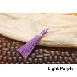 5/10/20pcs 8cm Silk Tassel Brush Earrings Charm Diy Earrings Pendant Jewelry Making Satin Fringe Handmade Decor Crafts Wholesale