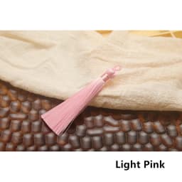 5/10/20pcs 8cm Silk Tassel Brush Earrings Charm Diy Earrings Pendant Jewelry Making Satin Fringe Handmade Decor Crafts Wholesale