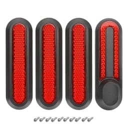 Pro Wheel Decorative Cover For Xiaomi M365 1S Pro2 Electric Scooter Modified Reflective Cover with Screws