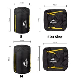 Naturehike Compression Bag For 3-4kg Sleeping Bag Splash-proof Multifunctional Camping Travel Portable Accessories Storage Sack