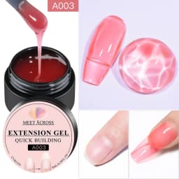 MEET ACROSS 5ml White Black Red Spider Drawing Gel Nail Polish UV Spider Painting Outline Gel Varnish Nails Art All For Manicure