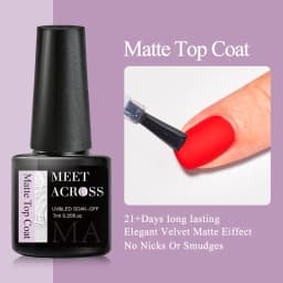 MEET ACROSS 5ml White Black Red Spider Drawing Gel Nail Polish UV Spider Painting Outline Gel Varnish Nails Art All For Manicure