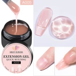 MEET ACROSS 5ml White Black Red Spider Drawing Gel Nail Polish UV Spider Painting Outline Gel Varnish Nails Art All For Manicure
