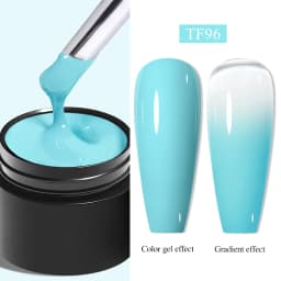 MEET ACROSS 5ml White Black Red Spider Drawing Gel Nail Polish UV Spider Painting Outline Gel Varnish Nails Art All For Manicure