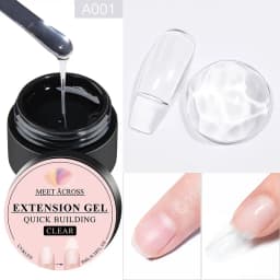 MEET ACROSS 5ml White Black Red Spider Drawing Gel Nail Polish UV Spider Painting Outline Gel Varnish Nails Art All For Manicure