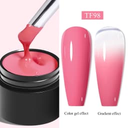 MEET ACROSS 5ml White Black Red Spider Drawing Gel Nail Polish UV Spider Painting Outline Gel Varnish Nails Art All For Manicure