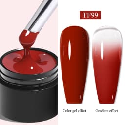 MEET ACROSS 5ml White Black Red Spider Drawing Gel Nail Polish UV Spider Painting Outline Gel Varnish Nails Art All For Manicure