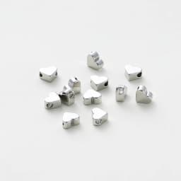 5MM 20pcs/bag 14K 18K Gold Color Plated Flat Heart Shape Charm Spacer Beads Loose Beads For DIY Jewelry Accessories Wholesale