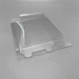Transparent PET cover box for NEW 3DS XL Pal EU version colorful box storage display box