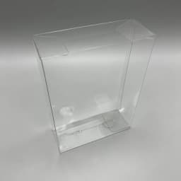 Transparent PET cover box for NEW 3DS XL Pal EU version colorful box storage display box