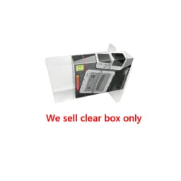 Transparent PET cover box for NEW 3DS XL Pal EU version colorful box storage display box
