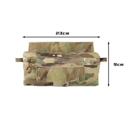 Tactical Dangler Drop Pouch Mini Abdominal Dump Drop Pouch Fanny Pack JPC CPC LBT D3CR MK3 MK4 Vest Plate Carrier Storage Bag