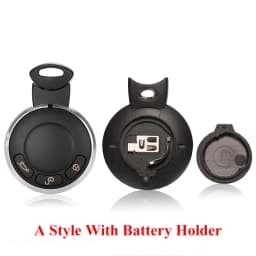 jingyuqin 3 Button Smart Remote Key Case Fob Shell Replacement Keyless Entry Remote Key Cover For BMW Mini Cooper R56