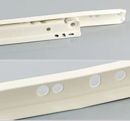 Drawer Track Slides Two Cabinet Rails Thickening Computer Table Chute Clothing Cabinets Keyboard Roller Pulley Furniture