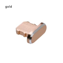 Universal Anti Dust Plug for iPhone 13 12 11 X XR Max 8 7 Metal Charger Port for iOS Dustproof Charging Interface Cap Gold Black