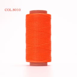 150D 0.8mm Thickness 260 Meters Long Flat Braided Polyester Waxed Thread DIY Craft String Leather Sewing 33 Colors Availbale