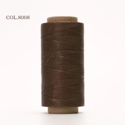 150D 0.8mm Thickness 260 Meters Long Flat Braided Polyester Waxed Thread DIY Craft String Leather Sewing 33 Colors Availbale
