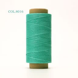 150D 0.8mm Thickness 260 Meters Long Flat Braided Polyester Waxed Thread DIY Craft String Leather Sewing 33 Colors Availbale