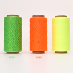 150D 0.8mm Thickness 260 Meters Long Flat Braided Polyester Waxed Thread DIY Craft String Leather Sewing 33 Colors Availbale