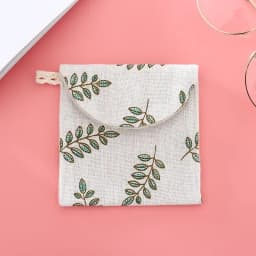 Portable Sanitary Napkin Storage Bag Women Cosmetic Organizer Girls Ladies Cute Coin Card Sanitary Pad Pouch Small Cosmetic Bag