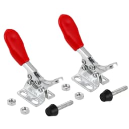 1/2/4Pcs GH-201A 27Kg Quick Release Toggle Clamps Horizontal Clamp U-shaped Bar Hand Clip Woodworking Tool Wood Circuit Boards