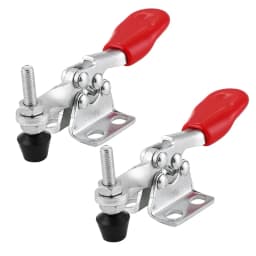 1/2/4Pcs GH-201A 27Kg Quick Release Toggle Clamps Horizontal Clamp U-shaped Bar Hand Clip Woodworking Tool Wood Circuit Boards