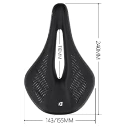 KOCEVLO Carbon saddle road mtb bicycle saddle for man cycling saddle trail comfort races seat 240*143/155mm