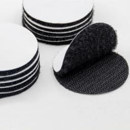 Strong Self Adhesive Hook and Loop Fastener Tape Round Square Carpet Anti Slip Double-side Self-adhesive Nylon Fixed Sticker