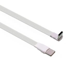 10CM Flat Elbow USB-C Type C Up/Down 90 Degree Data Load PD Cable Left and Right USB C universal data cable for Android phones