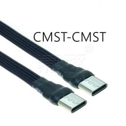 10CM Flat Elbow USB-C Type C Up/Down 90 Degree Data Load PD Cable Left and Right USB C universal data cable for Android phones