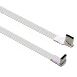 10CM Flat Elbow USB-C Type C Up/Down 90 Degree Data Load PD Cable Left and Right USB C universal data cable for Android phones
