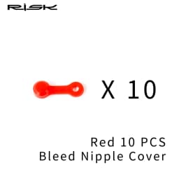 RISK Silica Gel MTB Bike Bleed Nipple Cover Dust Cap Mountain Bicycle Oil Nipple Set For XT Oil Disc Brake Clamp Accessories