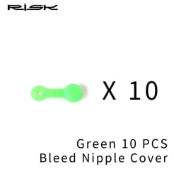RISK Silica Gel MTB Bike Bleed Nipple Cover Dust Cap Mountain Bicycle Oil Nipple Set For XT Oil Disc Brake Clamp Accessories