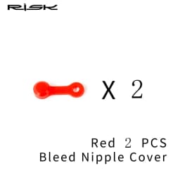 RISK Silica Gel MTB Bike Bleed Nipple Cover Dust Cap Mountain Bicycle Oil Nipple Set For XT Oil Disc Brake Clamp Accessories