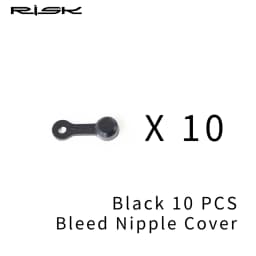 RISK Silica Gel MTB Bike Bleed Nipple Cover Dust Cap Mountain Bicycle Oil Nipple Set For XT Oil Disc Brake Clamp Accessories
