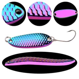 10pcs Metal Spoon Lures Baits 1.5g 2.5g 3.5g 5g Spinner Pesca Stream Bait Mini Fishing Spoon Lure For Trout Perch Pike Salmon