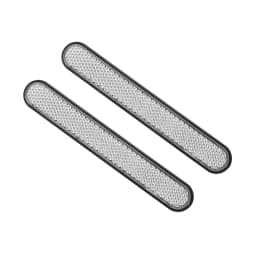 2pc Motorcycle Fork Leg Reflective Warning Tape Front Rear Mudguard Fender Reflector Fit For Harley Sportster 883 X48 1200 A1