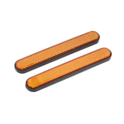 2pc Motorcycle Fork Leg Reflective Warning Tape Front Rear Mudguard Fender Reflector Fit For Harley Sportster 883 X48 1200 A1