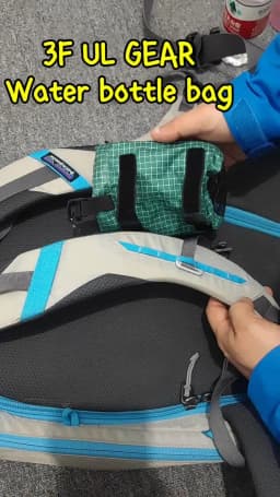 3F UL Gear Outdoor Travel Water Bottle Bag Ultralight Portable Shoulder Strap Cover Backpack Accessories