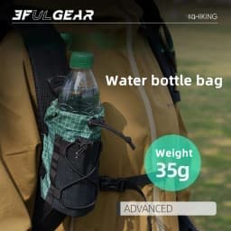 3F UL Gear Outdoor Travel Water Bottle Bag Ultralight Portable Shoulder Strap Cover Backpack Accessories
