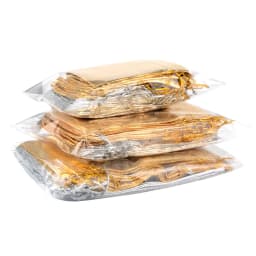 25pcs/lot Jewelry Packing Gold Color Foil Cloth Drawstring Storage Bag 7x9cm 9x12cm 10x15cm Wedding Gift Bags & Pouches