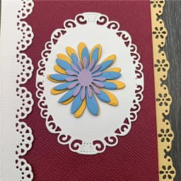 7pcs/Set Lace Cutting Die Scrapbooking Die for DIY Album Paper Card Decorative Edge Frame Die Cut