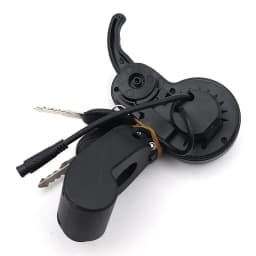 TF-100 6-pinlithium Switch With Key, Instrument Panel, Throttle, Electric Door Lock Key Accessories Suit For KUGOO M4 Scooter