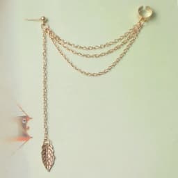 New Fashion Leaf Ear Cuff for Women Personality Punk Gold Color Leaves Pendants Female Clip Earrings Brincos boucle d'oreille
