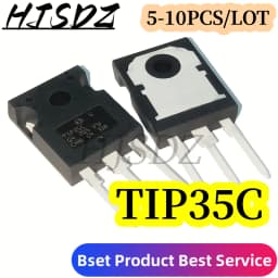 5-10PCS/LOT TIP35C TIP36C TIP142 TIP147 TIP2955 TIP3055 TO-247 TO247 NPN TIP35 TIP36