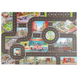 Baby Play Mat City Traffic Road Map Mat Carpet City Car Parking Lot Roadmap Traffic Signs Baby Climbing Playing Mat Game