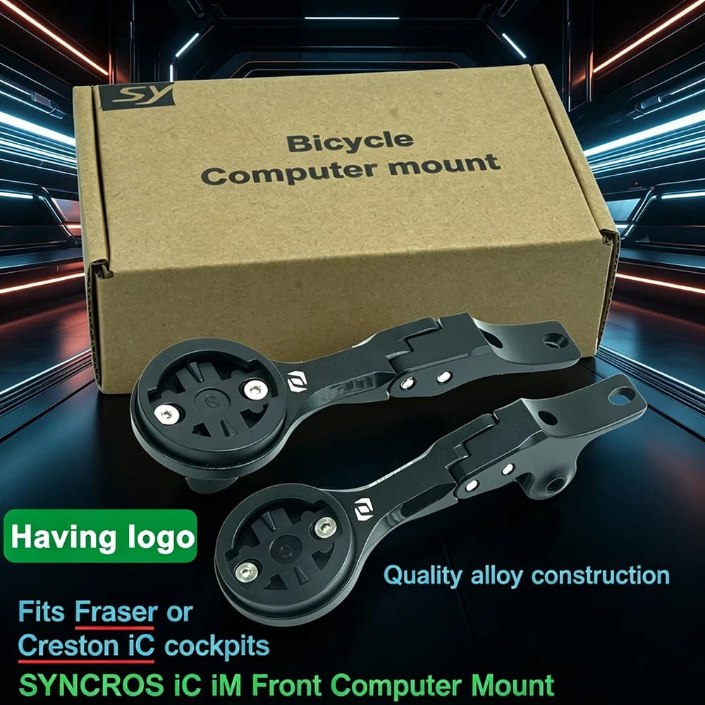 SYNCROS ADDICT RC Integrated HandlebarComputer Mount GPS/Garmin/Bryton/Wahoo Mount Bracket CRESTON IC SL