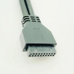 USB 3.0 Front Panel Cable USB Connector Cable USB 3.0 High Speed 20-pin to Dual Ports USB3.0 Hub with Fixed Foot for PC Computer