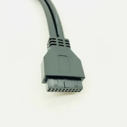 USB 3.0 Front Panel Cable USB Connector Cable USB 3.0 High Speed 20-pin to Dual Ports USB3.0 Hub with Fixed Foot for PC Computer